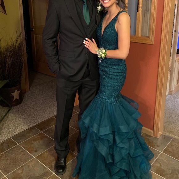 Splash Prom Dress - Picture 2 of 5